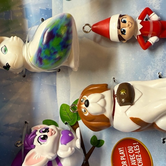 NEW The Elf on the Shelf Santaverse 5 Ornament Collection The Enchanted World - Picture 6 of 11
